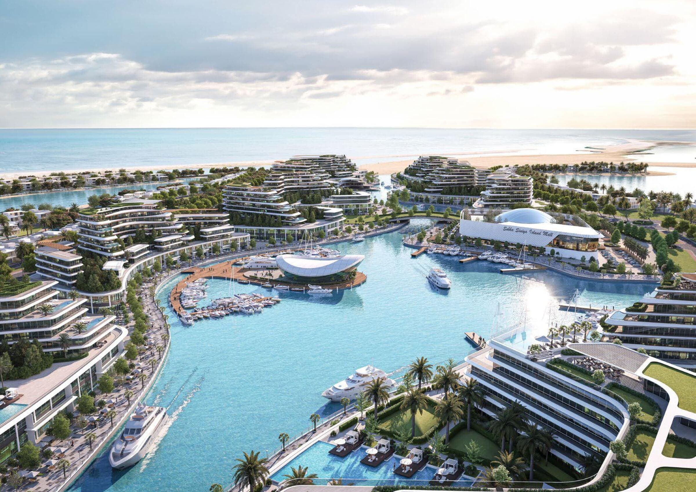 Tranquil Beach Residences on Sobha Siniya Island