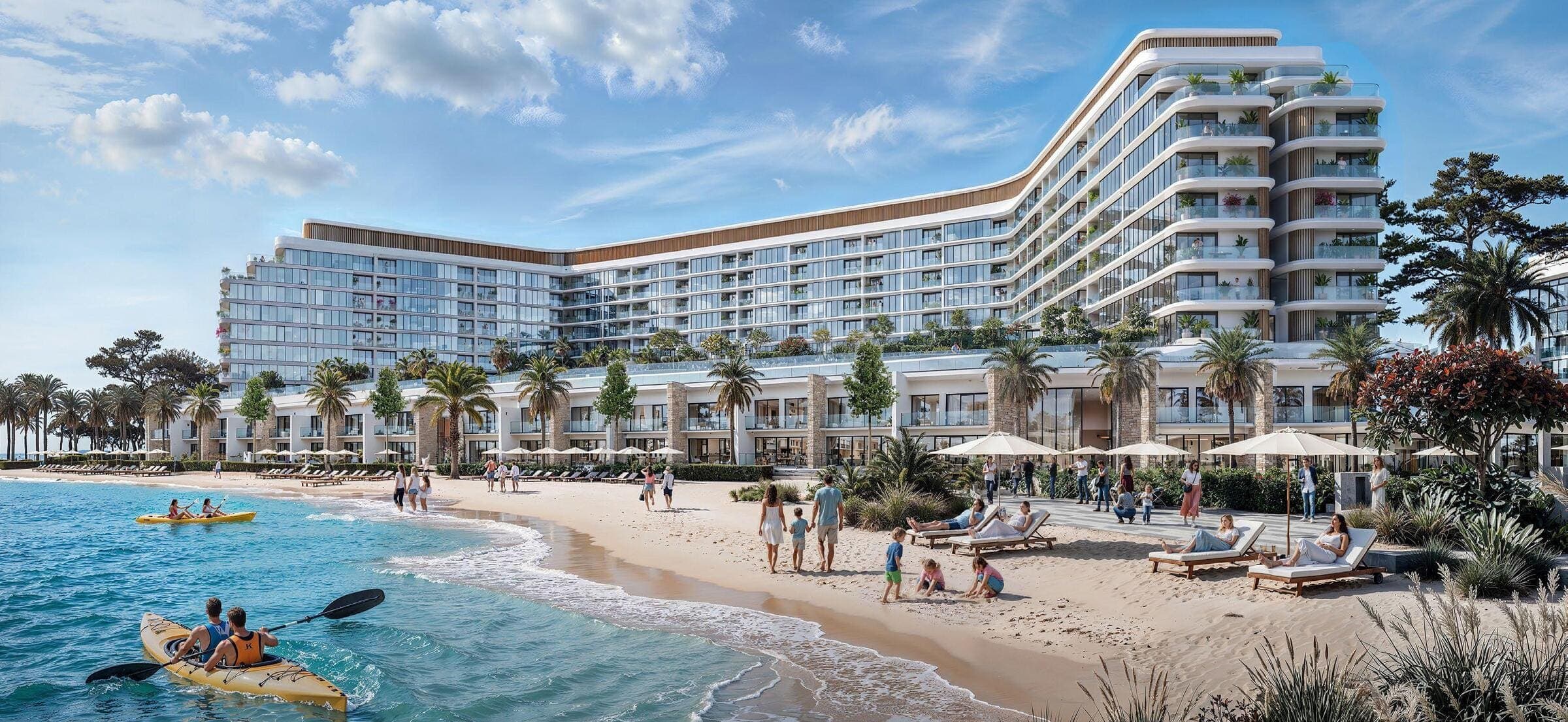 Tranquil Beach Residences on Sobha Siniya Island